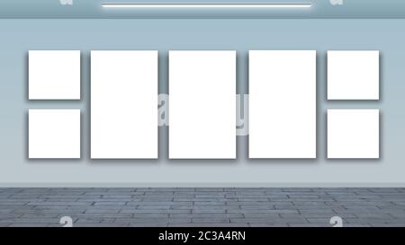 Galerie - prix décoration cadre Banque D'Images