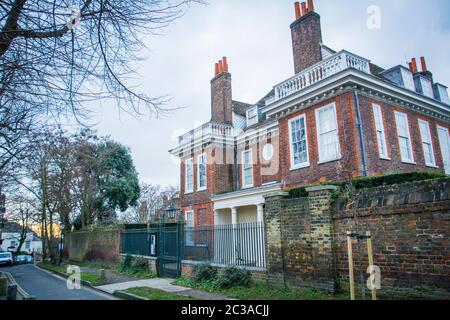 Hampstead London - Fenton House Banque D'Images