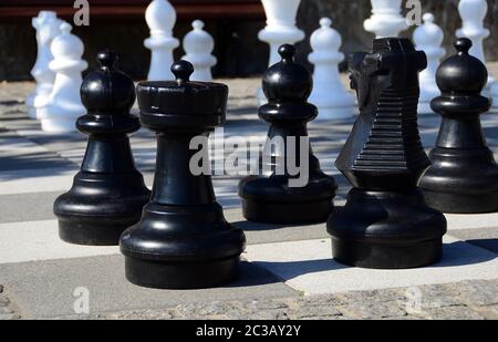 Jeu d’échecs Banque D'Images