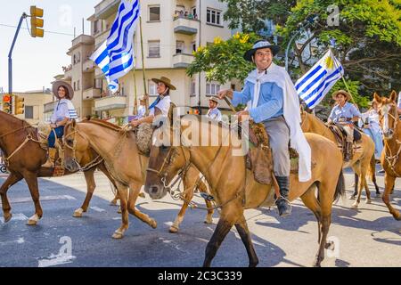 Assomption uruguayenne du nouveau Président, Montevideo, Uruguay Banque D'Images