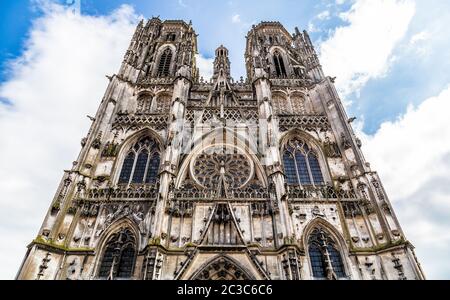 Cathédrale St Etienne Toul France. Banque D'Images