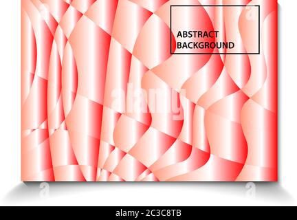 Rouge Pink formes Vector Résumé arrière-plan. Convient à la conception de prospectus, d'affiches, de couvertures, d'ets. Illustration de Vecteur
