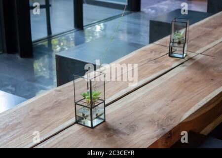 Élément décoré dans un café, stock photo Banque D'Images