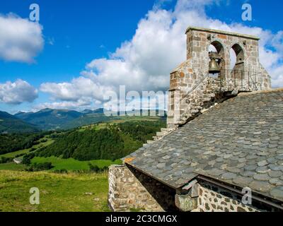 La Chapelle Saint-Antoine, Chastel sur Murat, Cantal, Auvergne-Rhône-Alpes. France Banque D'Images