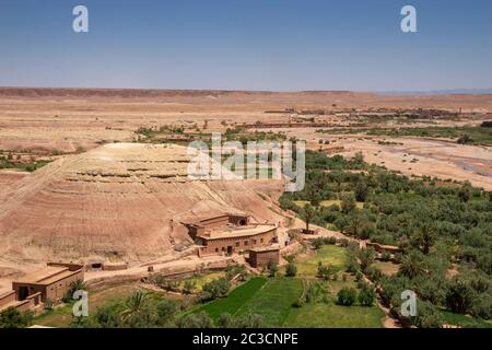 Ait Ben Haddou ville historique au Maroc Banque D'Images