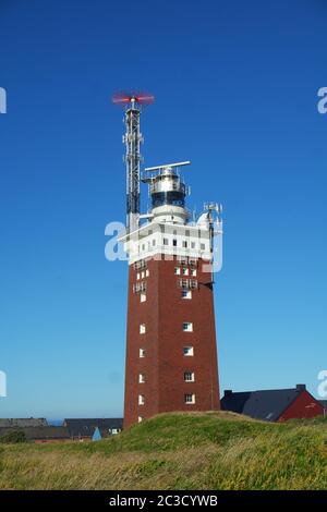 Le phare sur l'île de Helgoland Banque D'Images