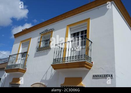 Maison en Andalousie Banque D'Images