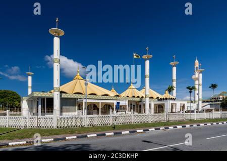 La mosquée de la ville, Masjid Mohammad Jamalal Alam à Kuala Belait, Brunei Banque D'Images