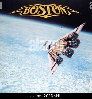 Boston Third Stage - Vintage 12'' vinyle LP couverture Banque D'Images