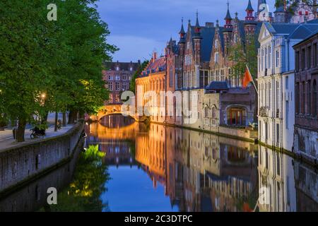 La ville de Bruges - Belgique Banque D'Images