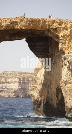 Paysages et impressions de ville de l'île de Malte dans la mer Méditerranée. Banque D'Images