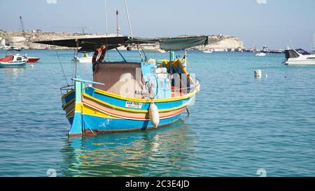 Paysages et impressions de ville de l'île de Malte dans la mer Méditerranée. Banque D'Images