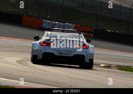 Circuit Mugello, Italie - 17 juillet 2016 : BMW M6 GT3 de l'équipe BMW Italia, conduite par Alex Zanardi, Campionato Italiano GT au circuit Mugello. Banque D'Images