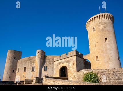 Castell de Bellver, Palma, Majorque, Espagne Banque D'Images