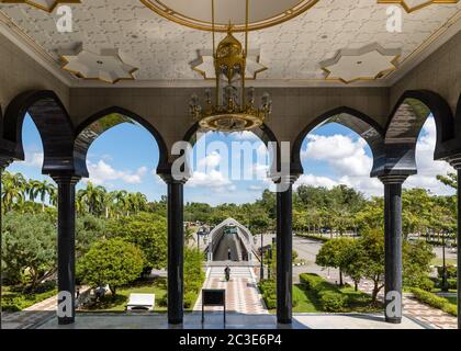 La mosquée ASR Hassanil Bolkiah de JaME au Brunéi Darussalam Banque D'Images