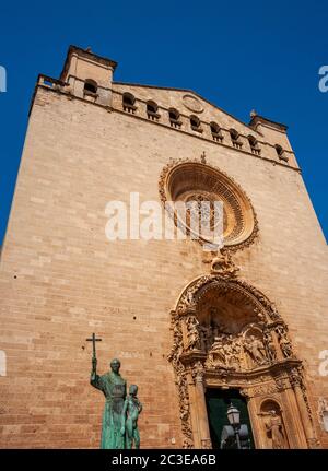 Basilique de Sant Francesc, Palma, Majorque, Espagne Banque D'Images