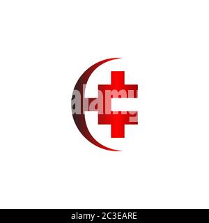 Lettre initiale modèle de logo graphique HCI, logo commercial abstrait, isolé sur fond blanc. Illustration de Vecteur