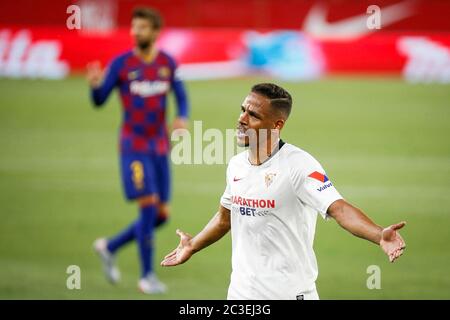 Séville, Espagne. 19 juin 2020. Match de football espagnol la Liga Sevilla vs FC Barcelone au stade Ramon Sanchez Pizjuan, Séville, 19 juin 2020 la Liga/Cordo Press Credit: CORDO PRESS/Alay Live News Banque D'Images