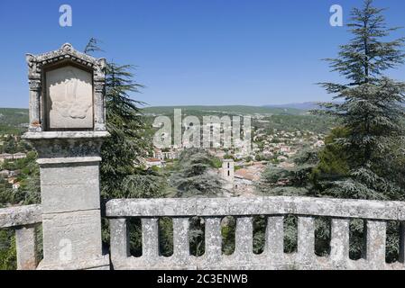 Autour de Forcalquier dans les Alpes de haute Provence, France Banque D'Images