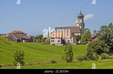 Saint-Martin, Schwende, canton d'Appenzell Innerrhoden, Suisse Banque D'Images