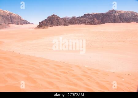 Wadi Rum, Jordanie Banque D'Images