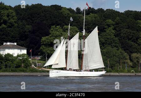 NO 5 Elbe Pilot Banque D'Images