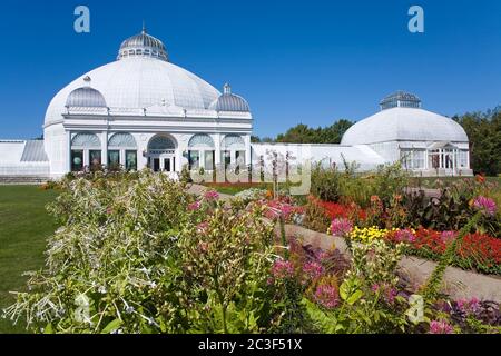 Jardins botaniques, Buffalo, État de New York, États-Unis Banque D'Images