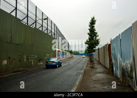 Peintures murales politiques / Belfast / 18/07/2020 Banque D'Images