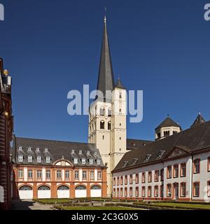 Abbaye de Brauweiler, Pulheim, Rhénanie-du-Nord-Westphalie, Allemagne, Europe Banque D'Images