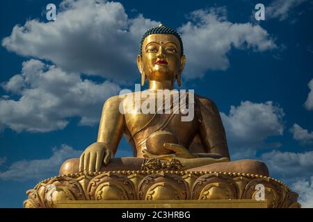 Bouddha Dordenma, le Bouddha géant à Thimphu, Bhoutan Banque D'Images