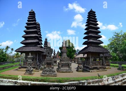 Taman Ayun Temple Mengwi Bali est un des sites du patrimoine culturel mondial de l'UNESCO à Bali. Le grand temple de Mengwi, Bali, Indonésie, Asie du Sud-est Banque D'Images