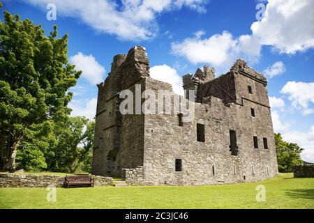 Château de Carnaserie à Kilmartin, Argyll, Écosse. Résidence Renaissance construite en 1560. Banque D'Images