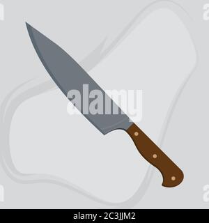 Illustration du vecteur de l'icône de couteau Illustration de Vecteur