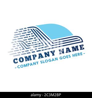 Logo de voyage. Vecteur et illustration. Illustration de Vecteur