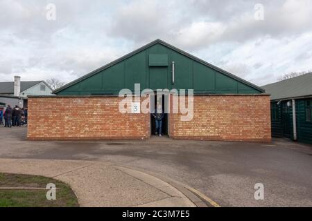 Hut 3 (Intelligence : traduction et analyse des déchiffrage de l'armée et de l'armée de l'air) à Bletchley Park, Bletchley, Buckinghamshire, Royaume-Uni. (Fév 2020 Voir notes) Banque D'Images