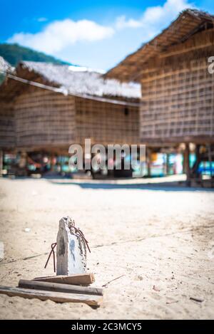 village tzigane de l'île de surin, Khao Lak, Thaïlande Banque D'Images