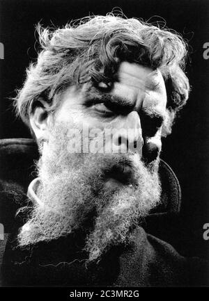 ORSON WELLES Portrait comme capitaine Shotover par ALFREDO VALENTE dans LA MAISON DE REPOS 1919 pièce par GEORGE BERNARD SHAW 1938 Directeur de production ORSON WELLES producteurs Orson Welles et John Houseman au Mercury Theatre 110 West 41st Street New York Banque D'Images