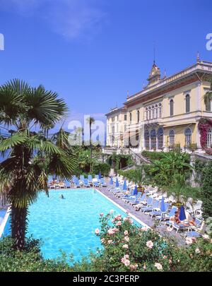 Grand Hotel Villa Serbelloni, Bellagio, province de Côme, région Lombardie, Italie Banque D'Images