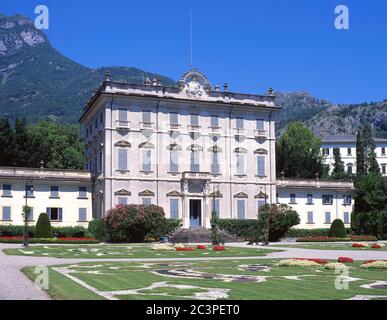 Villa Carlotta sur les rives du lac de Côme, Tremezzo, province de Côme, région Lombardie, Italie Banque D'Images
