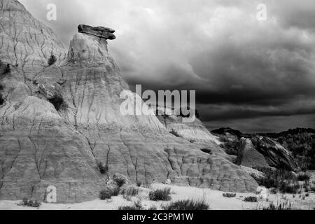 Unité Sud du parc national Theodore Roosevelt, Medora, Dakota du Nord, États-Unis Banque D'Images