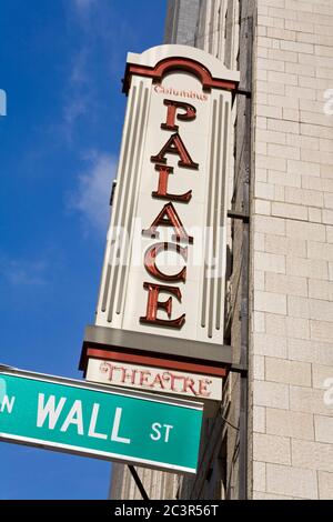 Palace Theatre sur Broad Street, Columbus, Ohio, USA Banque D'Images