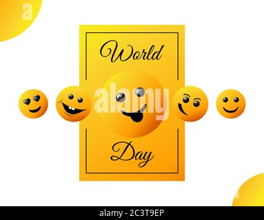 Journée mondiale des sourices. Carte de vœux, affiche et bannière à vecteur lumineux. Illustration de Vecteur