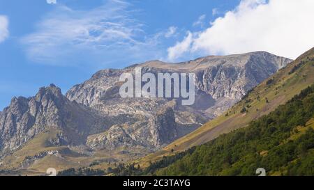 Benasque, Huesca/Espagne; 22 août 2017. Le parc naturel de Posets-Maladeta est un espace naturel protégé espagnol. Il comprend deux de la plus haute montagne Banque D'Images