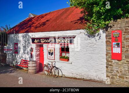 Irlande, Comté de Cork, Clonakilty, an Teach Beag, Pub et salle de musique traditionnelle. Banque D'Images