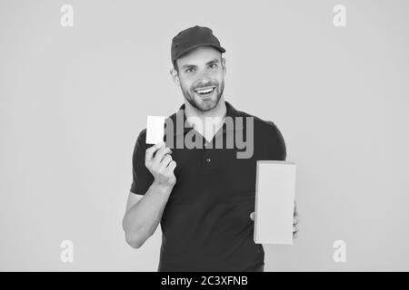 Service de livraison de colis. Précision de la livraison. Achetez n'importe où, expédiez partout. Cyber Lundi. Achats commerciaux. Service De Bureau Mobile. Gestion Des Travaux De Réinstallation En Toute Horloge. Concept de livraison de colis. Banque D'Images