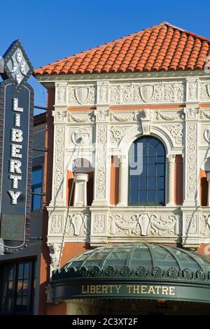 Liberty Theater un Registre National des Endroits Historiques à Astoria Banque D'Images