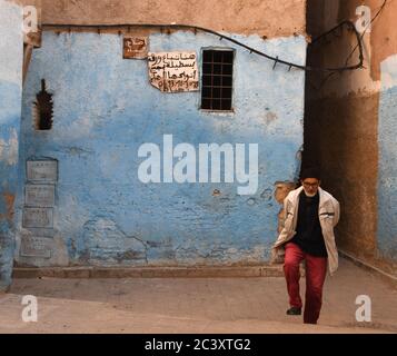 FES, Maroc. 27 février 2020. Le souk ou le marché de Fès, au Maroc. 27 février 2020. Crédit : Mark Hertzberg/ZUMA Wire/Alay Live News Banque D'Images