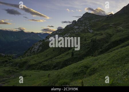 montagnes, paluzza, carnia, friuli venezia giulia, italie Banque D'Images