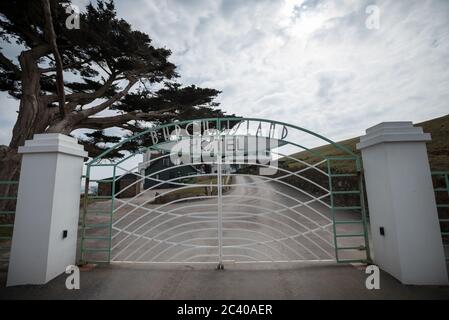 Burgh Island, Devon, Royaume-Uni. 21 mars 2016. Le célèbre hôtel art déco Burgh Island classé Grade 2 a été visité par de nombreuses figures bien connues du 20 Banque D'Images