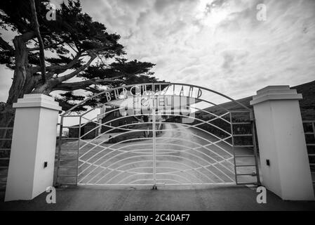 Burgh Island, Devon, Royaume-Uni. 21 mars 2016. Le célèbre hôtel art déco Burgh Island classé Grade 2 a été visité par de nombreuses figures bien connues du 20 Banque D'Images